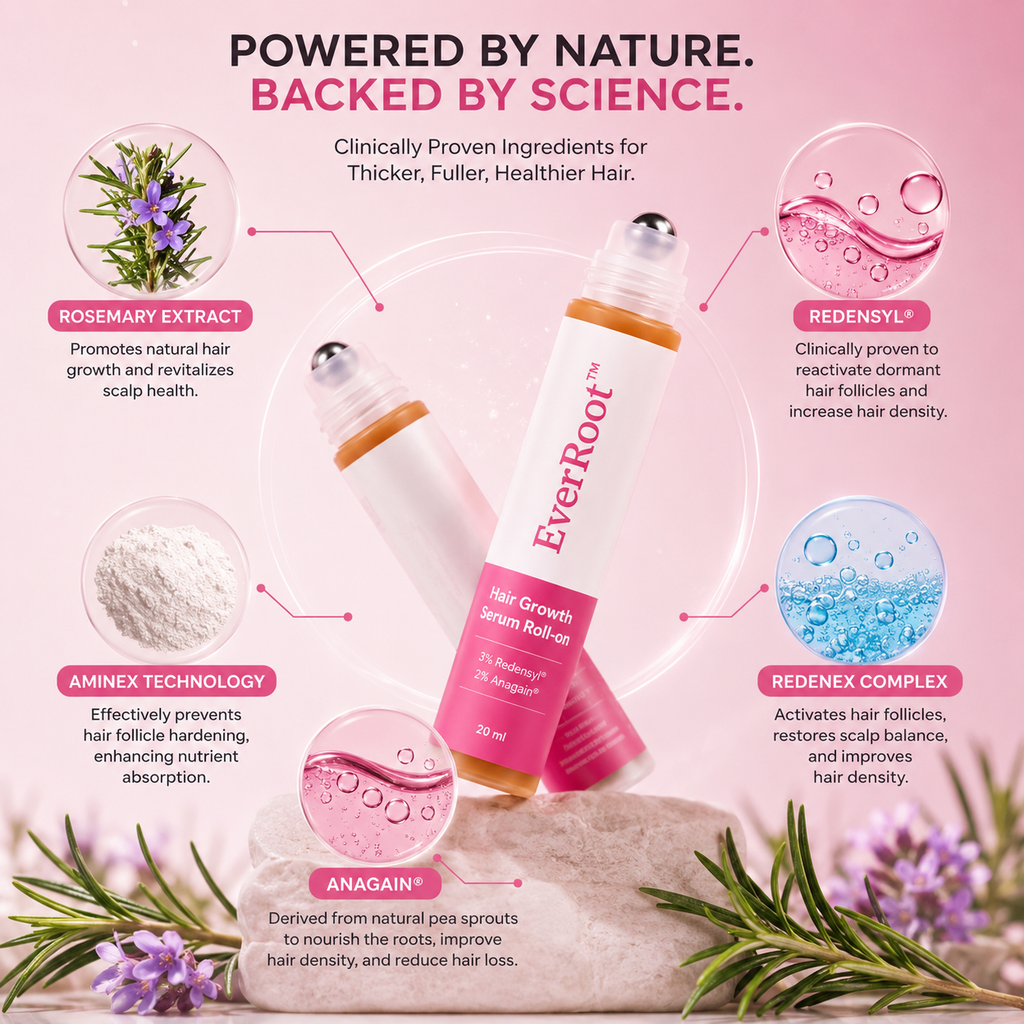 EverRoot Roll-on Hair Growth Serum